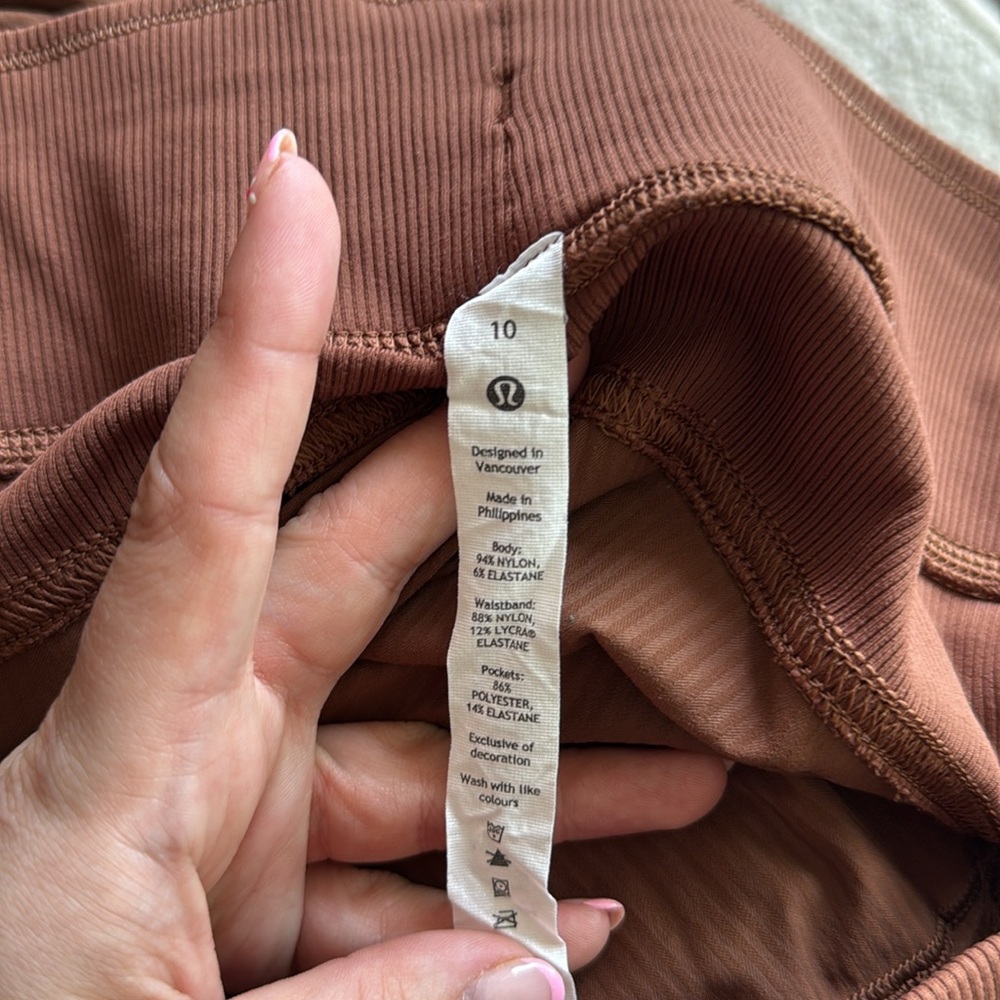 Lululemon Dance Studio Mid-Rise Jogger - Roasted Brown size 10 - Picture 4 of 9